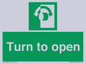 SA16529: Turn (either direction) to open