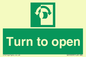 SA16529: Turn (either direction) to open