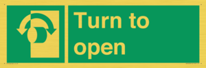SA16529: Turn (either direction) to open
