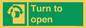 SA16529: Turn (either direction) to open