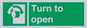 SA16529: Turn (either direction) to open