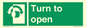 SA16529: Turn (either direction) to open