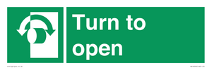 SA16529: Turn (either direction) to open