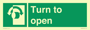 SA16529: Turn (either direction) to open