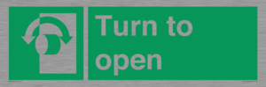 SA16529: Turn (either direction) to open