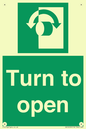 SA16529: Turn (either direction) to open