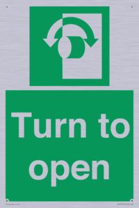 SA16529: Turn (either direction) to open