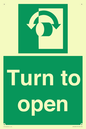 SA16529: Turn (either direction) to open