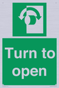 SA16529: Turn (either direction) to open