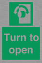 SA16529: Turn (either direction) to open