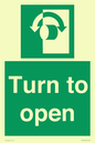 SA16529: Turn (either direction) to open