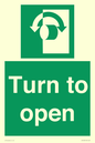 SA16529: Turn (either direction) to open