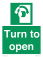 SA16529: Turn (either direction) to open