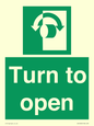 SA16529: Turn (either direction) to open