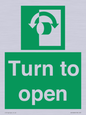 SA16529: Turn (either direction) to open