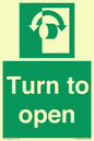 SA16529: Turn (either direction) to open