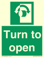 SA16529: Turn (either direction) to open