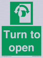SA16529: Turn (either direction) to open