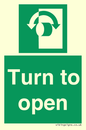 SA16529: Turn (either direction) to open