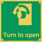 SA16529: Turn (either direction) to open