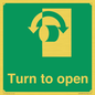SA16529: Turn (either direction) to open