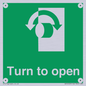 SA16529: Turn (either direction) to open