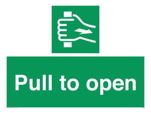 SA392: pull to open