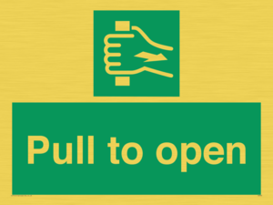 SA392: pull to open