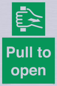 SA392: pull to open