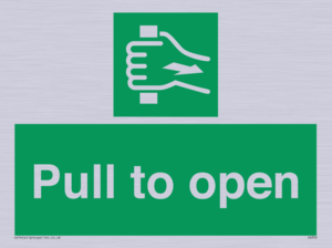 SA392: pull to open