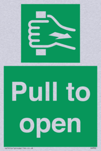 SA392: pull to open
