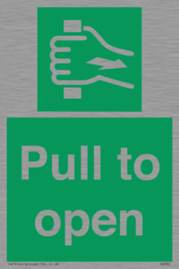 SA392: pull to open
