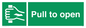 SA392: pull to open