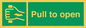 SA392: pull to open