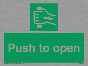 SA393: push to open