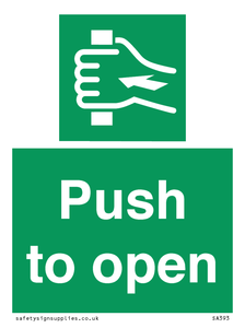 SA393: push to open