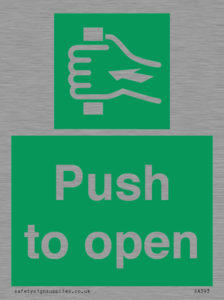SA393: push to open