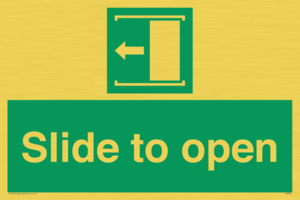 SA394: slide to open