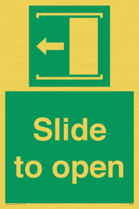 SA394: slide to open