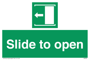 SA394: slide to open