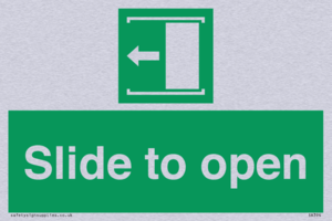 SA394: slide to open