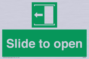 SA394: slide to open
