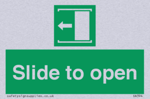 SA394: slide to open