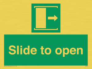 SA395: slide to open