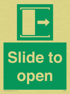 SA395: slide to open