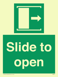SA395: slide to open