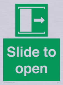SA395: slide to open