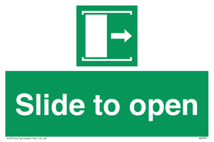 SA395: slide to open