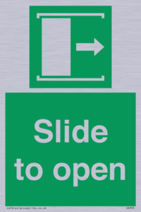 SA395: slide to open