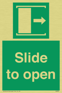 SA395: slide to open